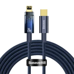 Explorer Series USB-C Iphone Lightning kabel 20W 2m moder