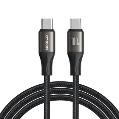 USB-C 100W Light-Speed ​​​​Series kabel 1,2 m črn