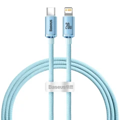 USB-C Iphone Lightning kabel za hitro polnjenje 20W 1,2m moder