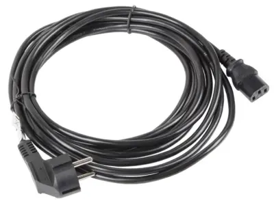 Kabel de Alimentacion Lanberg Schuko Cee 7/7 in IEC320 C13 10M