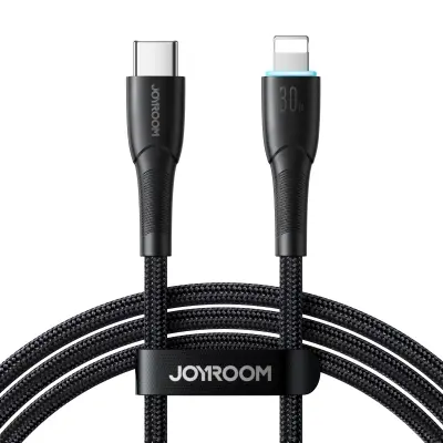 Kabel za iPhone Starry Series USB-C - Lightning 30W 1m črn
