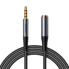 Audio Stereo AUX kabel podaljšek 3,5 mm mini jack 1,2 m črn