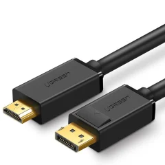 Kabel enosmerni iz DisplayPort v HDMI 4K 30Hz 32 AWG 2 m črn
