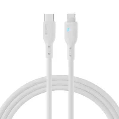 iPhone kabel z LED indikatorjem USB-C - Lightning 20W 2m bel