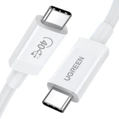 Kabel USB-C USB4 40Gbps 8K 60Hz PD 100W 80cm bel