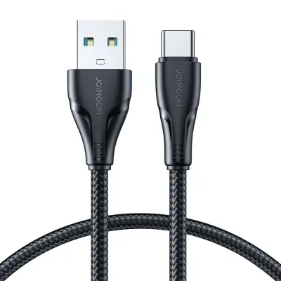 Surpass Series USB - USB-C kabel za hitro polnjenje 3A 1,2m črn