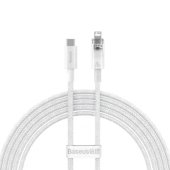 Pleteni kabel za iPhone Explorer Series USB-C - Lightning 20W 2m bel