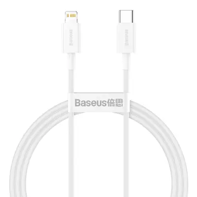 Kabel za iPhone USB Type C - Lightning Power Delivery 20W 1m bel
