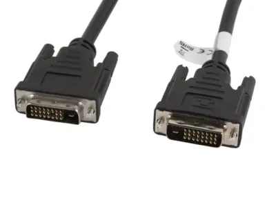 Kabel DVI-D Lanberg 24+1 macho/macho dvojna povezava 3m