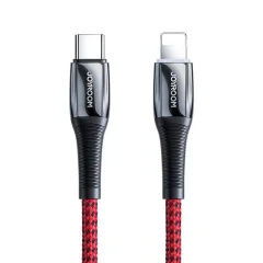 Kabel za iPhone USB-C - Lightning Power Delivery 20W 2.4A 1.2m rdeč