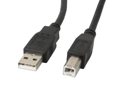 Kabel Lanberg USB moški tiskalnik USB moški v USB moški črnec 1 m