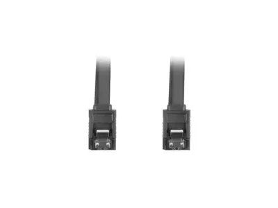 SATA III kabel Lanberg 6GB/s samica ženska izrezka kovina 0,5 m rdeča