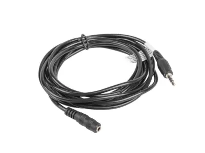 Kabel Estereo Lanberg Jack 3,5 mm macho/Jack 3,5 mm Hembra 3m Negro