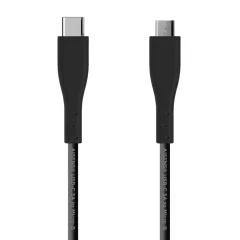 Aisens kabel USB 2.0 3A TIPO USB-C M-MICRO B M Negro 1,0M