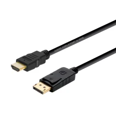Kabelski konsor Aisens DisplayPort A HDMI DP M-HDMI M Negro 2.0M