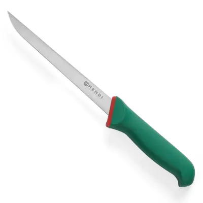 Fleksibilen nož za filetiranje surovega mesa rib Green Line 330mm Hendi 843321
