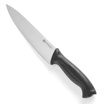 Profesionalni črni HACCP kuharski nož 180 mm - Hendi 842607
