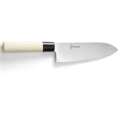 Japonski nož SANTOKU z lesenim ročajem 165 mm - Hendi 845035
