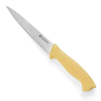 HACCP nož za filetiranje perutnine 300mm - rumen - HENDI 842539