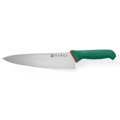 Kuharski nož za rezanje in sekljanje Green Line, dolžina 400 mm - Hendi 843949