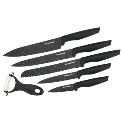 SET 5 KUHINJSKIH NOŽEV ZA MARMOR Z LUPILCEM KLAUSBERG KB-7613