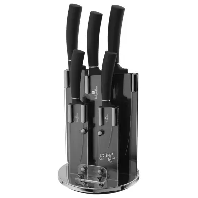 BERLINGER HAUS BH-2382 SET GRANITNIH NOŽEV Black Silver