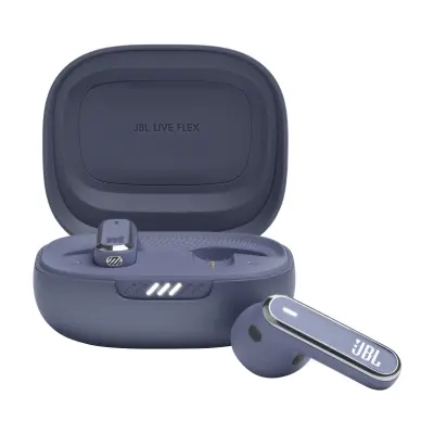 JBL LIVE FLEX TWS modre slušalke