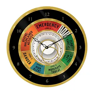 Stenska ura Harry Potter: čarobni svet v sili