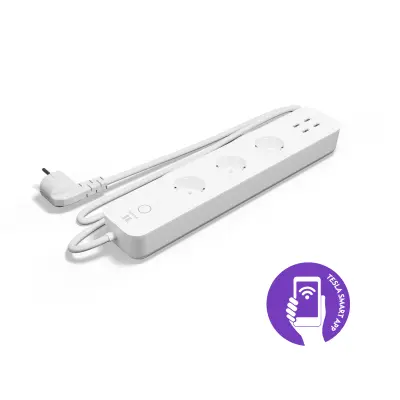 Tesla Pametni podaljšek 3 + 4 USB