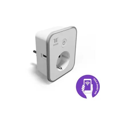 Tesla Pametna vtičnica Dual 2 USB