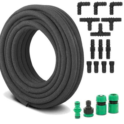 Cev za kapljični namakalni vod za zalivanje rastlin SET 15 m