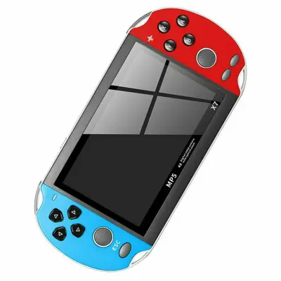 X7 Prenosna konzola za retro videoigre Vgrajen 8 GB 4,3'' 64-bitni ročni predvajalnik iger