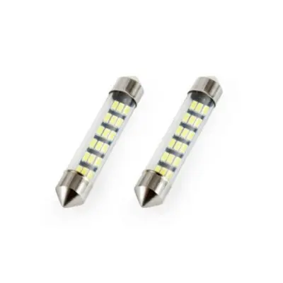 Avto LED sijalka FESTOON C5W 12V 41mm 3014 18 LED 2 kosa