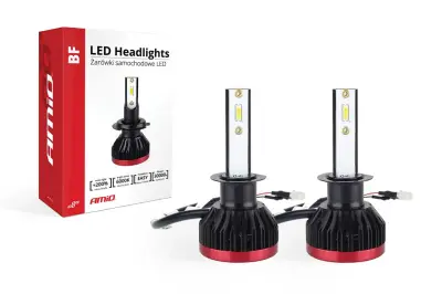 LED kit za glavne luči H1 3100lm 6000K AMiO 2 kosa