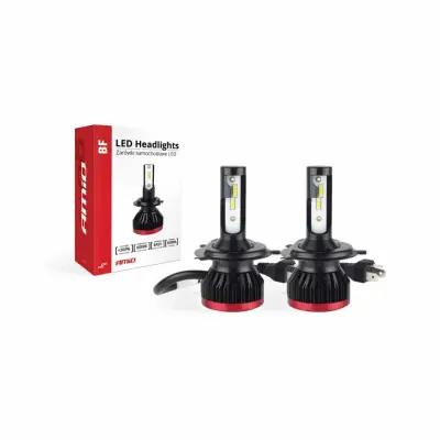 LED kit za glavne luči H4 3100lm 6000K AMiO 2 kosa