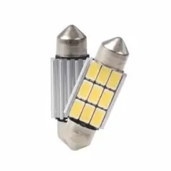 2x avto LED sijalka - žarnica C5W 36mm 3.2W 450lm 12V CANBUS OSRAM hladno bela 6000K