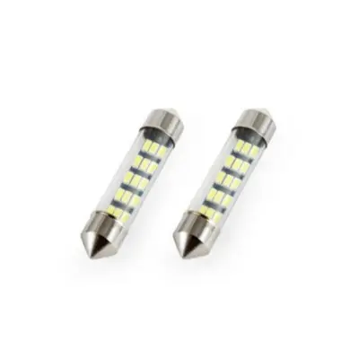 Avto LED sijalka FESTOON C5W 12V 39mm 3014 15 LED 2 kosa
