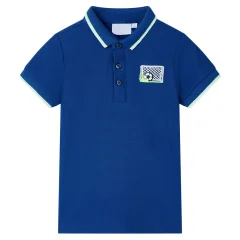 Otroška polo majica temno modra 104