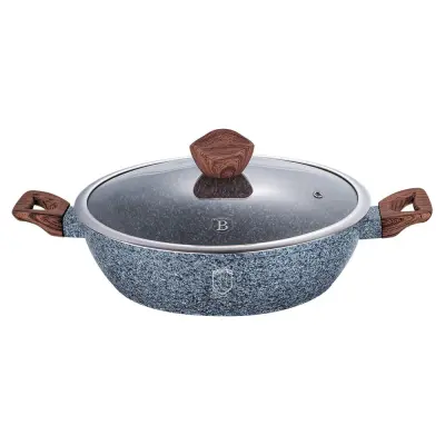 WOK GRANITNI LONEC 32cm 4,9L BERLINGER HAUS FOREST LINE BH-1202