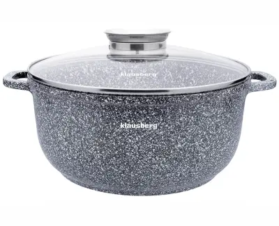 LONČEK Z AREA MARMUROWA 5.6L 26cm KLAUSBERG KB-7523