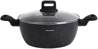 LONEC Z MARMORNO OBLOGO 24CM 3,7L KLAUSBERG KB-7671