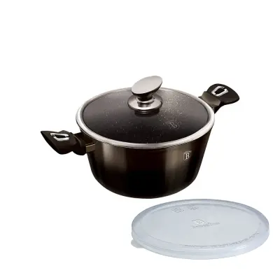GRANITNI LONEC 2,5L 20cm BERLINGER HAUS SIJEČNO ČRN BH-6604
