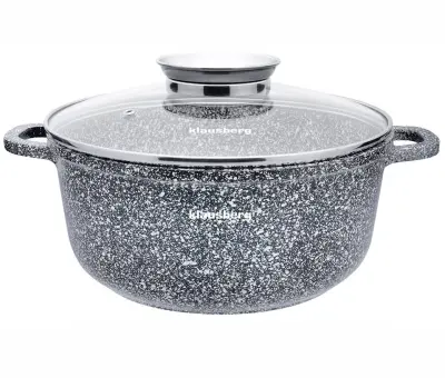 LONČEK Z AREA MARBULOVA 4,5L 24cm KLAUSBERG KB-7522
