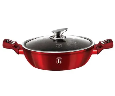 LONEC 3.8L 28CM BERLINGER HAUS METALIC BURGUNDY LINE BH-1263