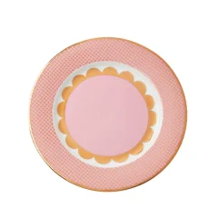 Desertni krožnik Regency 19,5cm / roza / porcelan