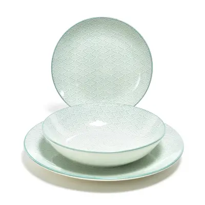 18-delni set krožnikov Levante / porcelan