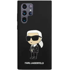 Ovitek KARL LAGERFELD KLHCS24LSNIKBCK, Samsung Galaxy S24 ultra, črn