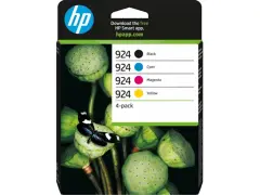 Črnilo hp 924 komplet črna, cyan, magenta, rumena