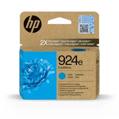 Črnilo hp 4k0u7ne cyan 924e za 800str. oj pro 8135e/8120/ 8122e/8124