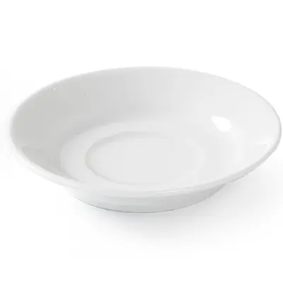 HENDI Optima krožnik za skodelico za kavo, beli porcelan, premer. 90 mm komplet 12 kosov 770917